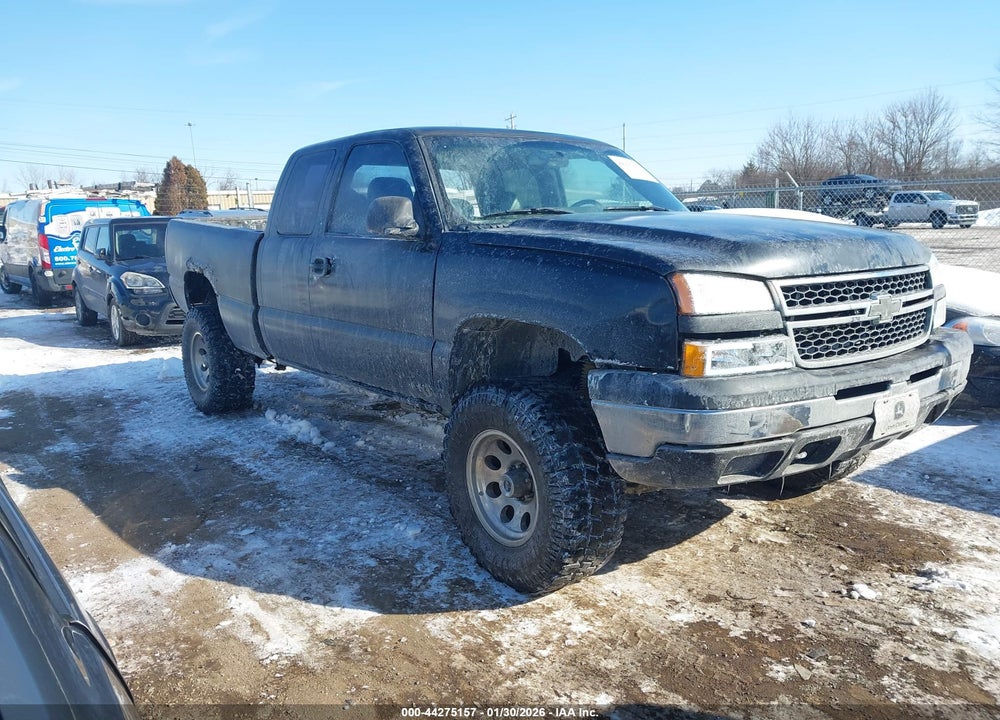 2006 CHEVROLET SILVERADO 1500 WORK TRUCK VIN: 2GCEK19V261298567