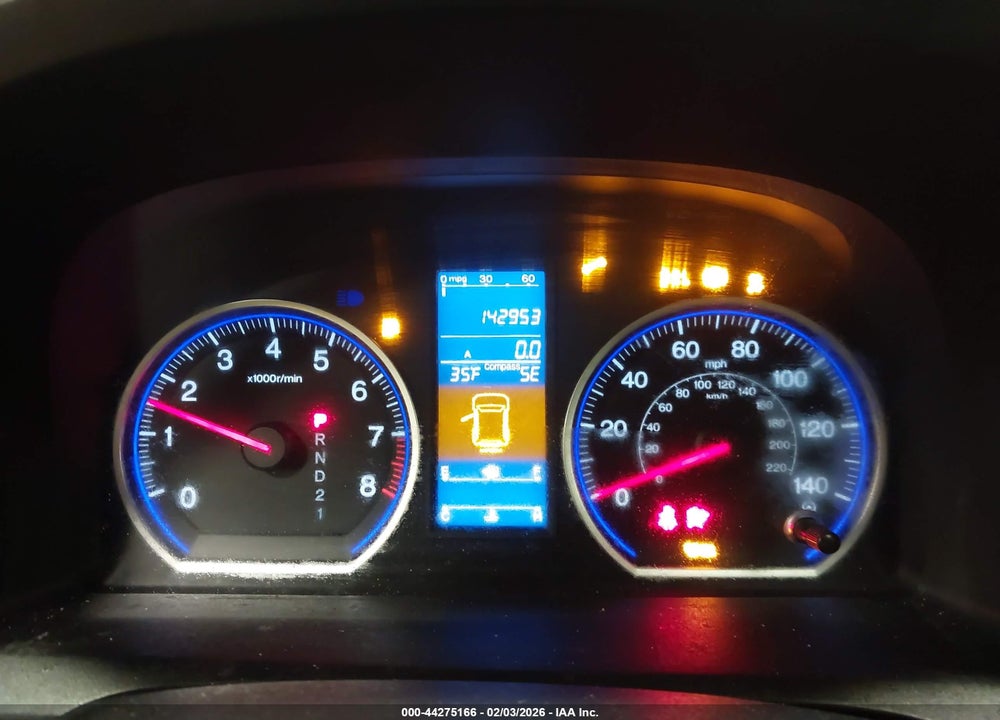 2011 HONDA CR-V EX-L VIN: 5J6RE3H75BL006626