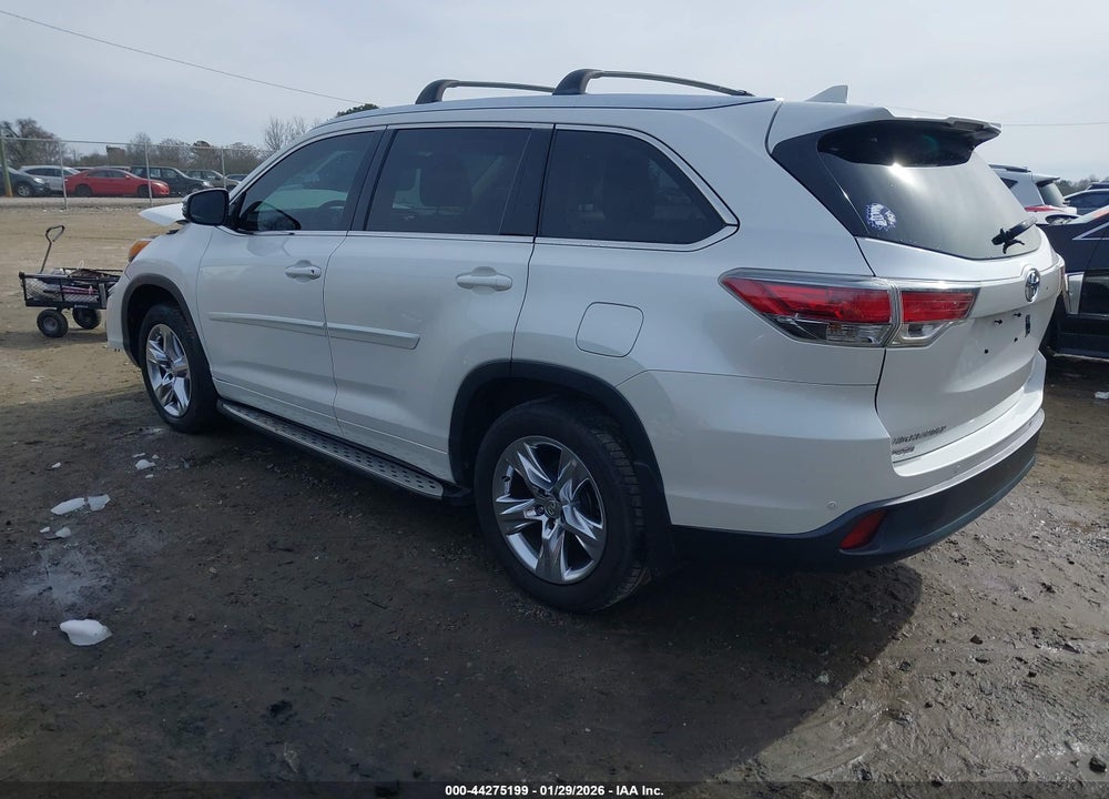 2015 TOYOTA HIGHLANDER LIMITED V6 VIN: 5TDYKRFH8FS108824