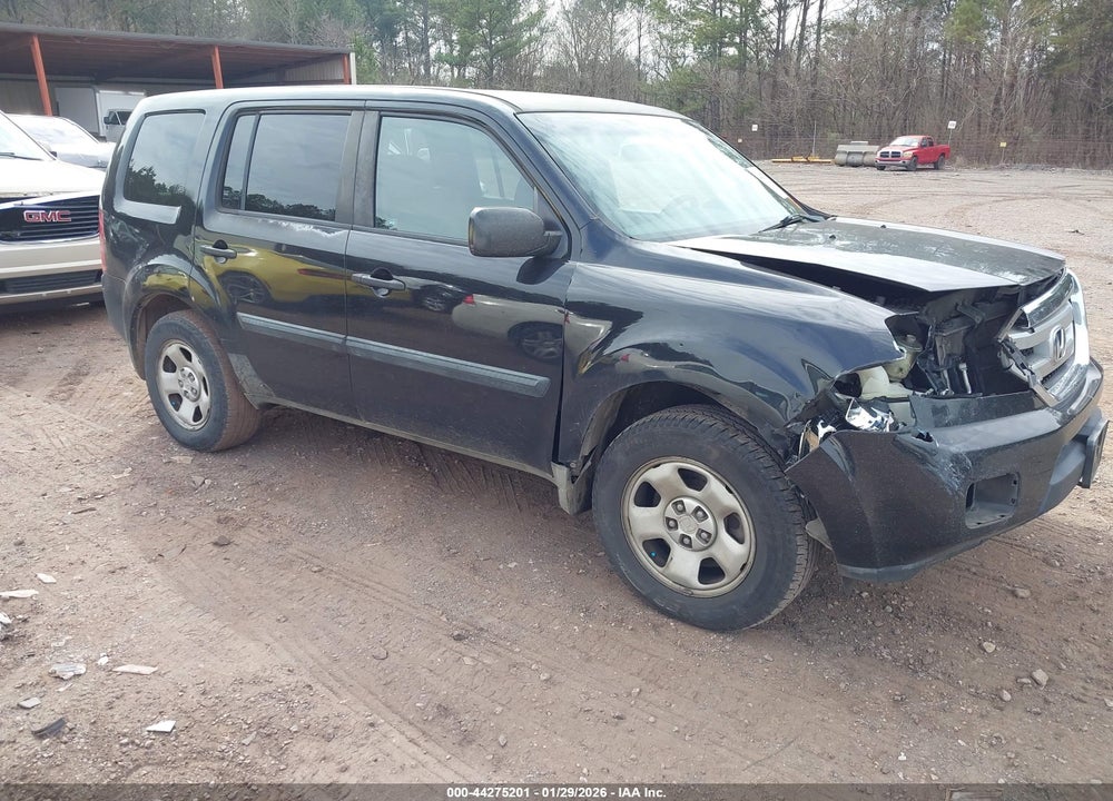 2010 HONDA PILOT LX VIN: 5FNYF3H2XAB005945