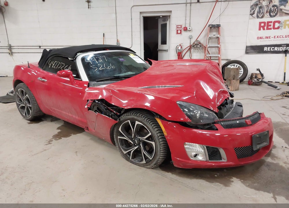 2008 SATURN SKY RED LINE VIN: 1G8MF35X78Y129335