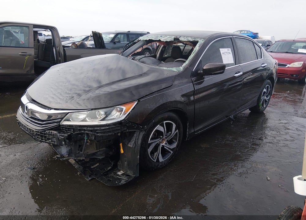 2016 HONDA ACCORD LX VIN: 1HGCR2F38GA106847