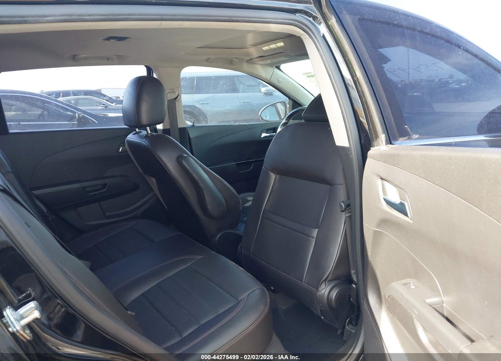 2016 CHEVROLET SONIC RS MANUAL VIN: 1G1JH6SB3G4167950