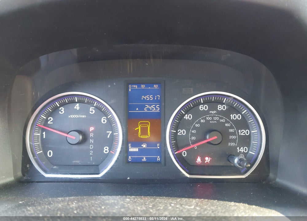 2011 HONDA CR-V LX VIN: JHLRE3H32BC002636
