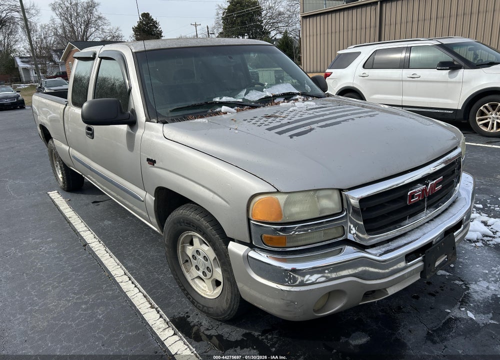 2004 GMC SIERRA 1500 SLE VIN: 2GTEC19T541236959