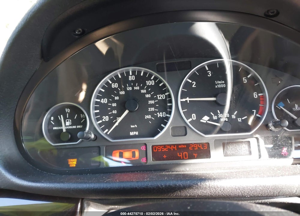 2001 BMW 330I VIN: WBAAV53421JS91546