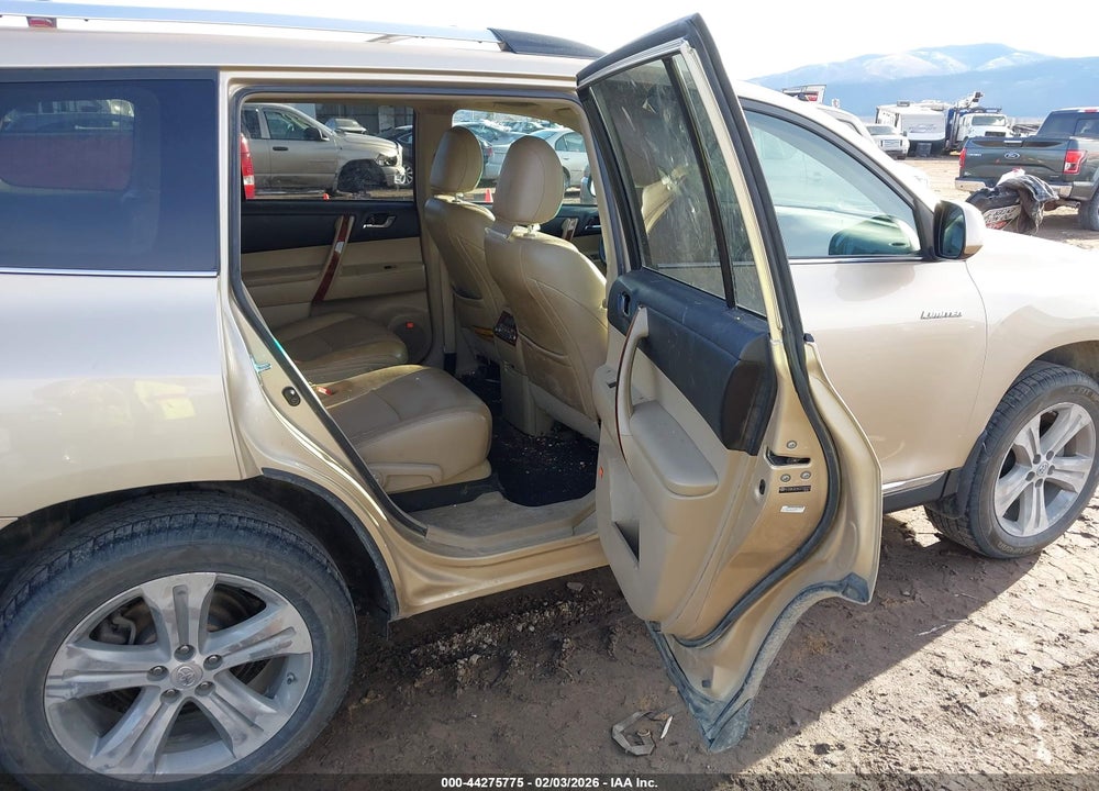 2012 TOYOTA HIGHLANDER LIMITED V6 VIN: 5TDDK3EH4CS130375