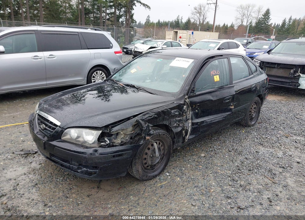 2006 HYUNDAI ELANTRA GLS/GT VIN: KMHDN56D16U191225