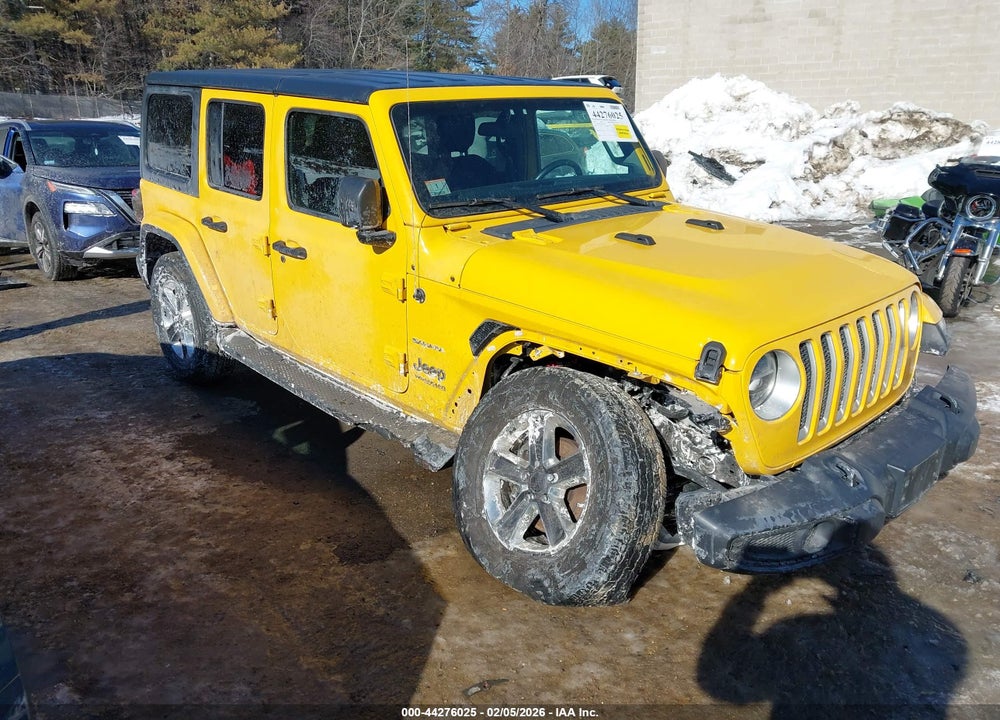 2021 JEEP WRANGLER UNLIMITED SAHARA 4X4 VIN: 1C4HJXEN1MW551067