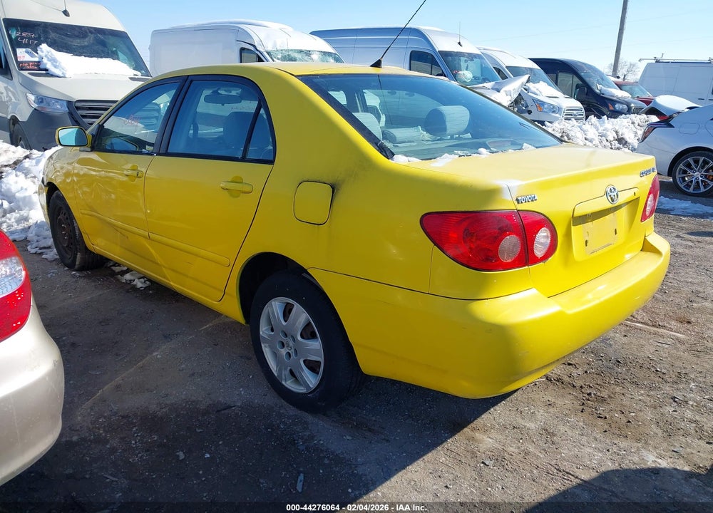 2005 TOYOTA COROLLA LE VIN: 2T1BR32E45C364086
