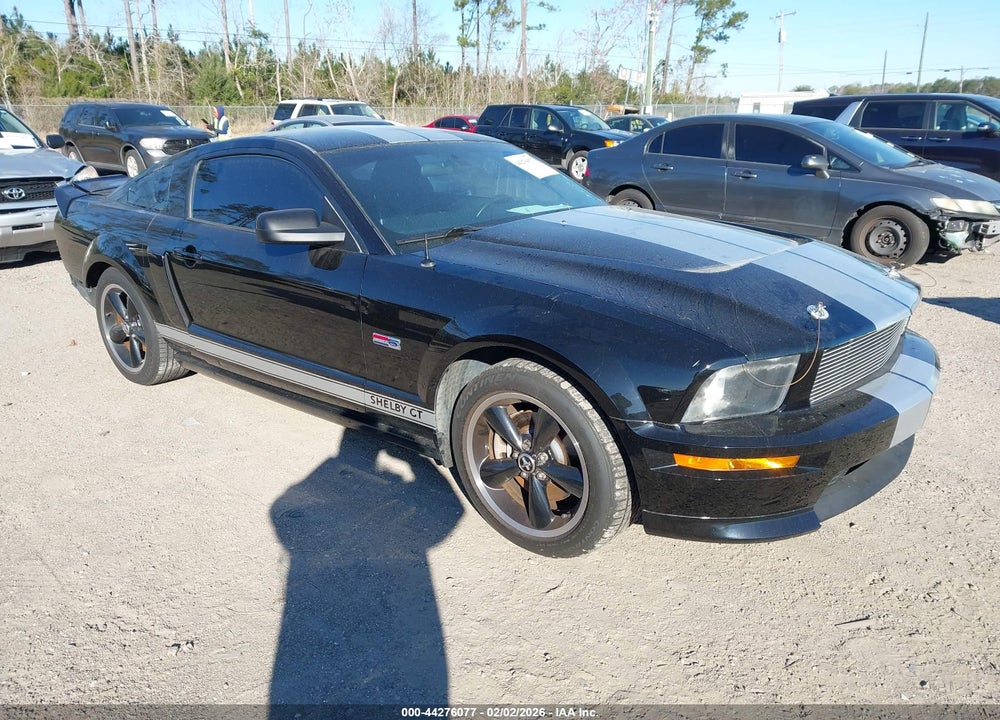 2007 FORD MUSTANG GT DELUXE/GT PREMIUM VIN: 1ZVHT82H175309319