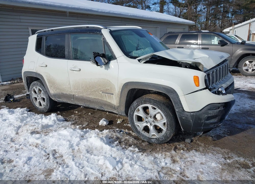 2016 JEEP RENEGADE LIMITED VIN: ZACCJBDT7GPD29468