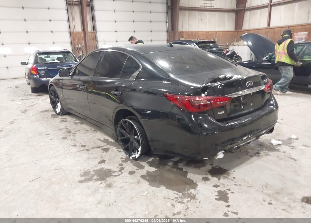 2019 INFINITI Q50 3.0T LUXE VIN: JN1EV7AR9KM590498