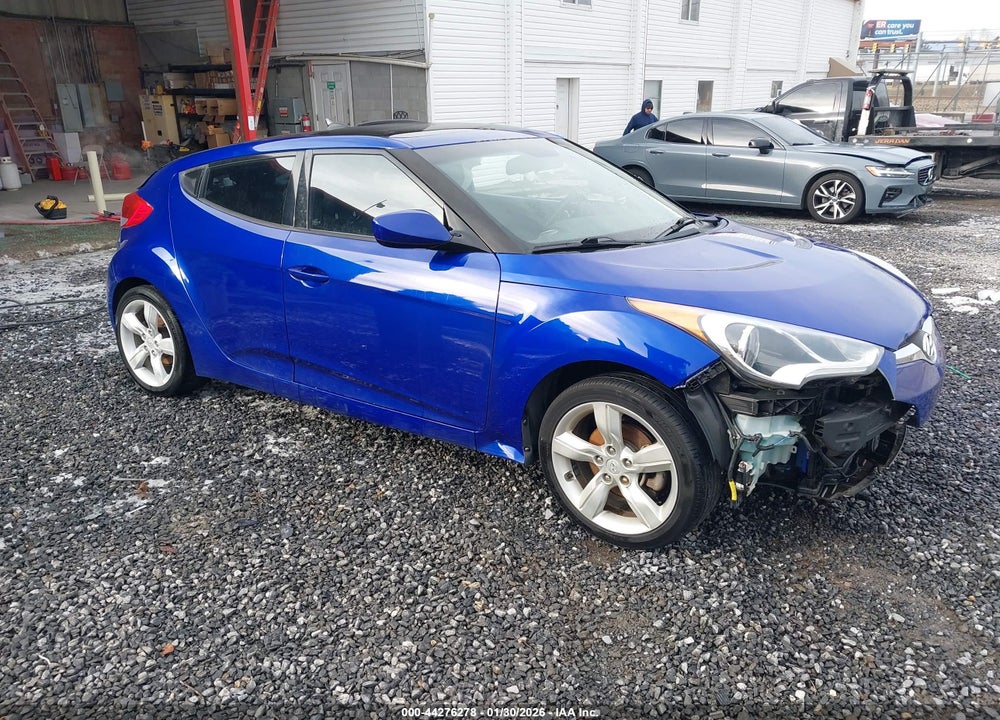 2014 HYUNDAI VELOSTER BASE W/BLACK VIN: KMHTC6AD5EU199471