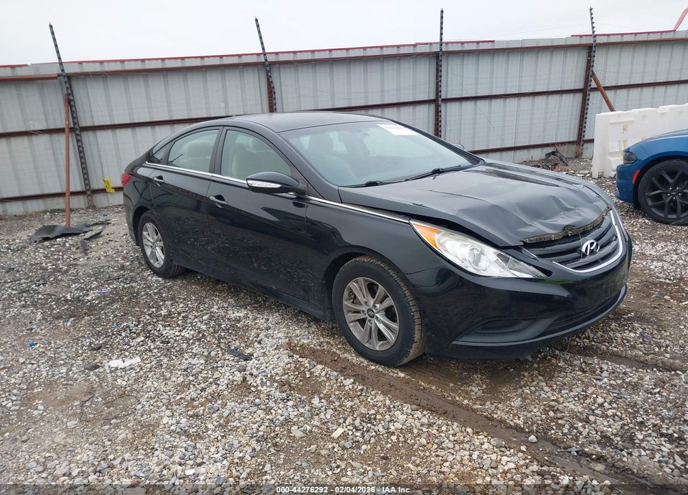 2014 HYUNDAI SONATA GLS VIN: 5NPEB4AC8EH936829