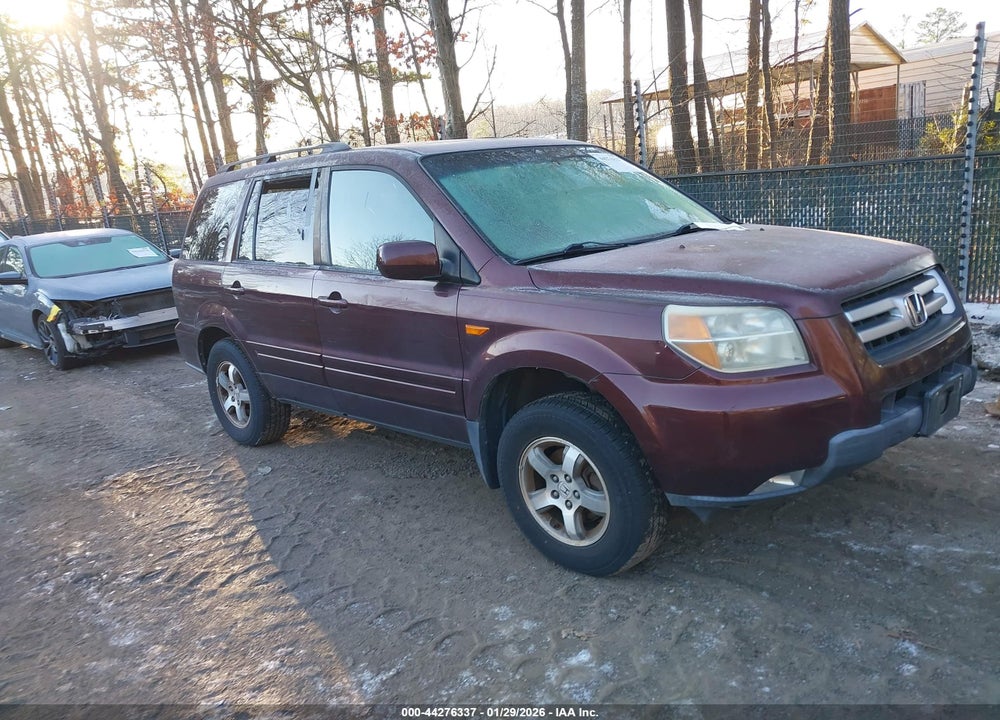 2008 HONDA PILOT SE VIN: 5FNYF18338B031665