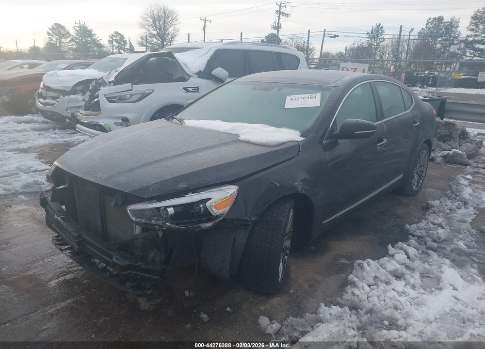 2014 KIA CADENZA LIMITED VIN: KNALN4D72E5143441