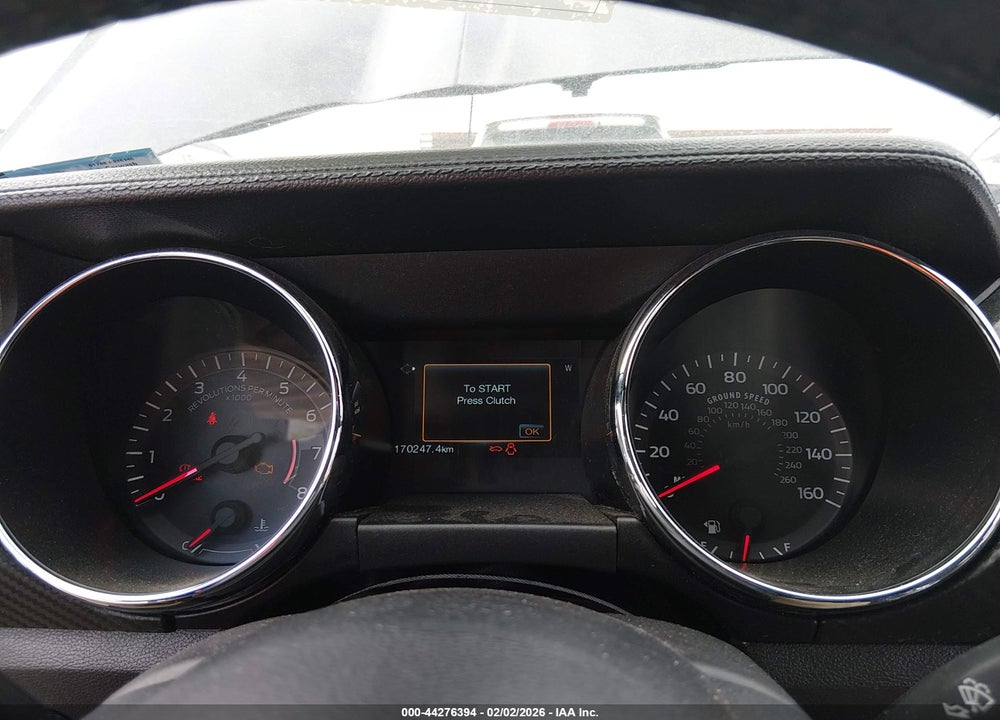 2017 FORD MUSTANG V6 VIN: 1FA6P8AM9H5227648