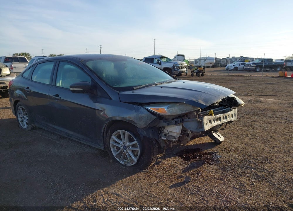 2015 FORD FOCUS SE VIN: 1FADP3F23FL347911