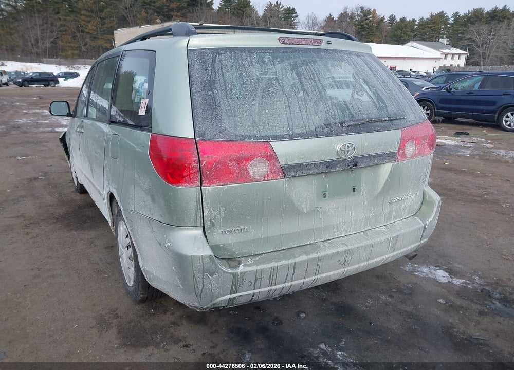 2007 TOYOTA SIENNA CE VIN: 5TDZK23C67S086005