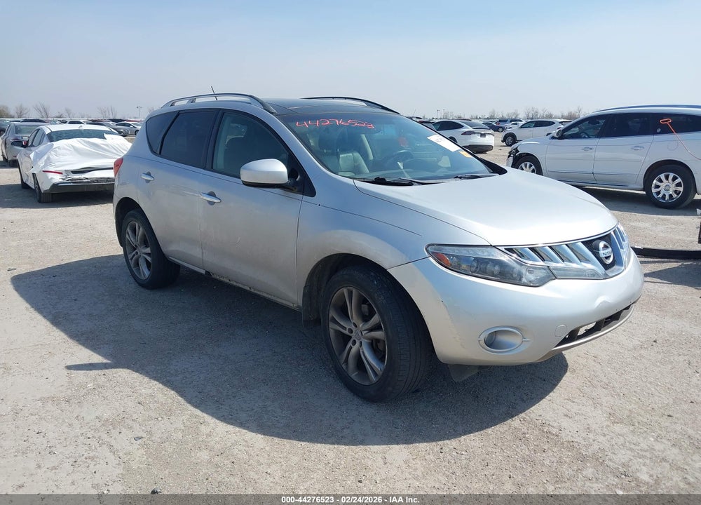 2009 NISSAN MURANO LE VIN: JN8AZ18W09W105337
