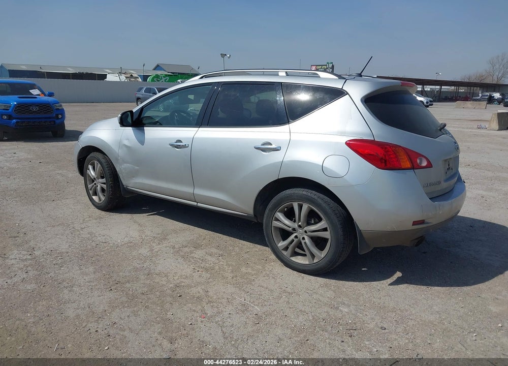 2009 NISSAN MURANO LE VIN: JN8AZ18W09W105337