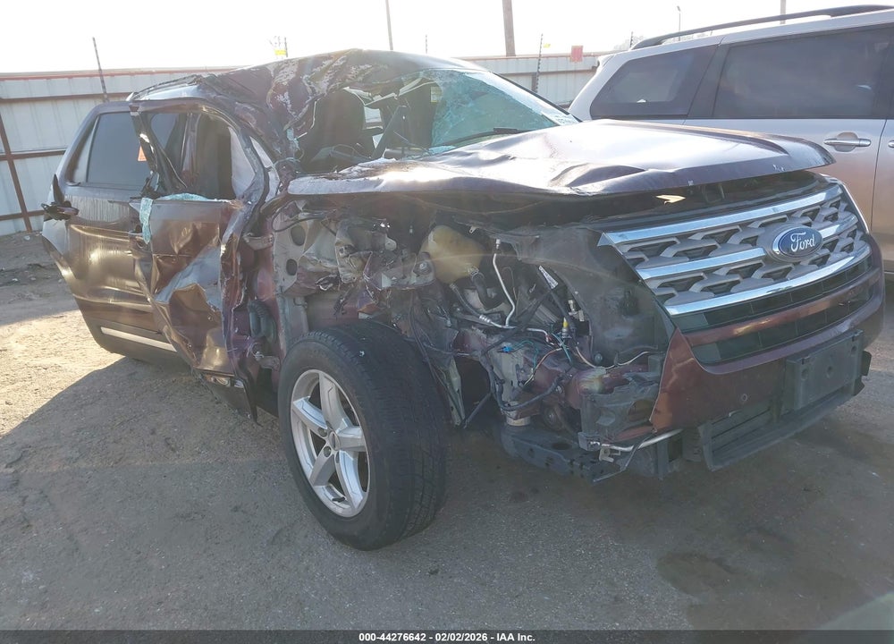 2018 FORD EXPLORER XLT VIN: 1FM5K7D85JGB29915