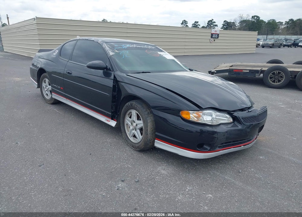 2002 CHEVROLET MONTE CARLO SS VIN: 2G1WX15K129187546