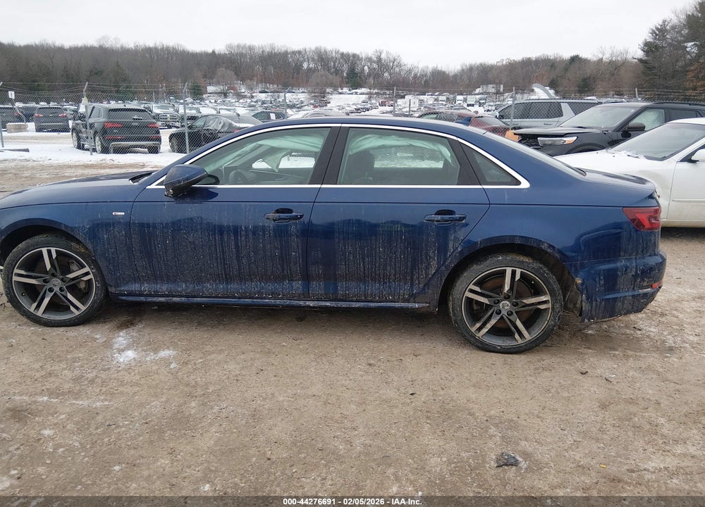 2018 AUDI A4 VIN: WAUPNAF45JN011755