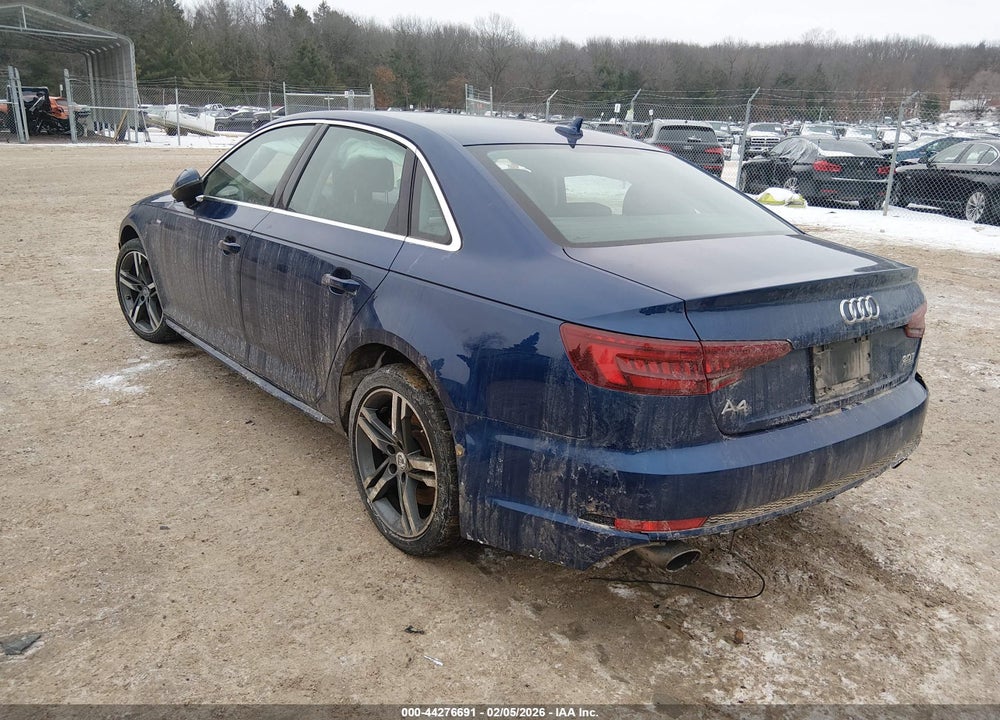 2018 AUDI A4 VIN: WAUPNAF45JN011755