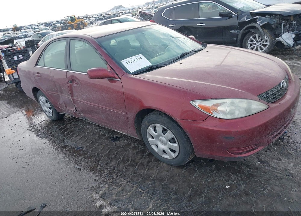 2002 TOYOTA CAMRY LE VIN: 4T1BE32K72U609412