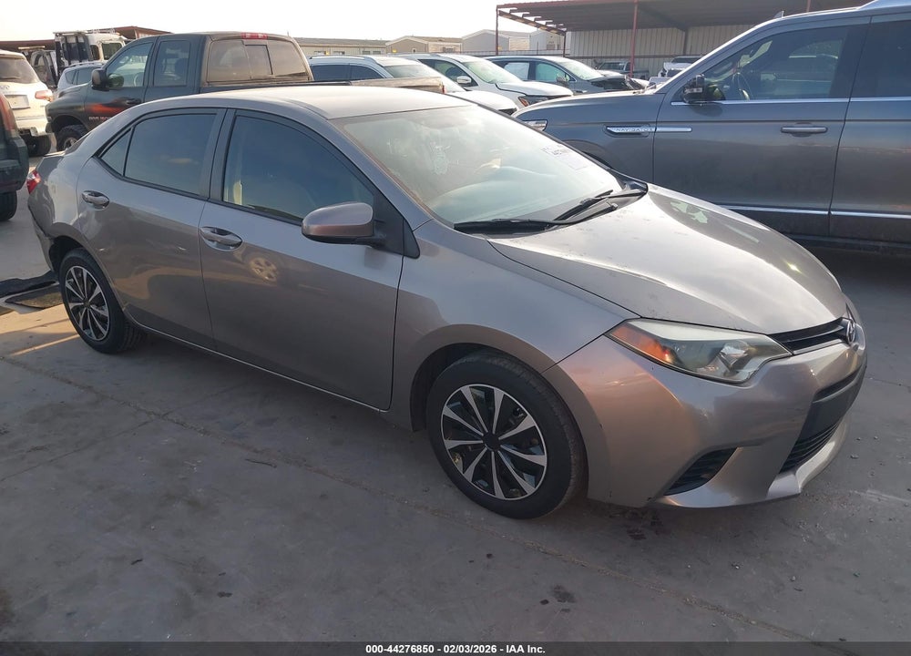 2014 TOYOTA COROLLA LE VIN: 5YFBURHE9EP103478
