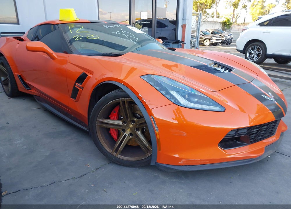 2019 CHEVROLET CORVETTE GRAND SPORT VIN: 1G1YW2D73K5114030