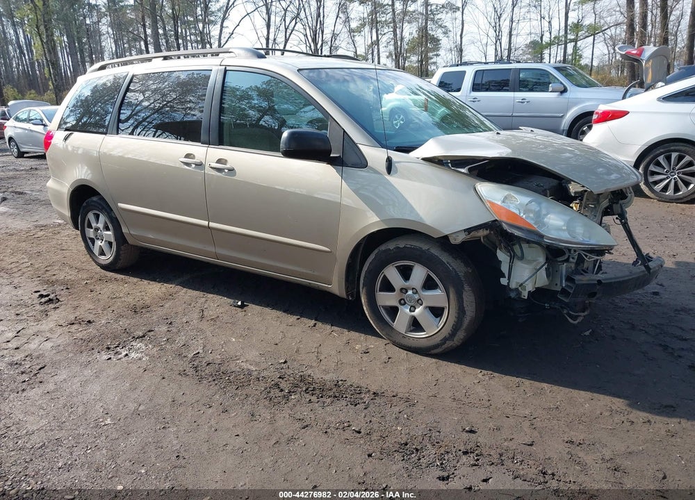 2008 TOYOTA SIENNA LE VIN: 5TDZK23C28S214936