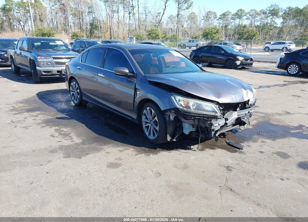 2014 HONDA ACCORD SPORT VIN: 1HGCR2F55EA056553