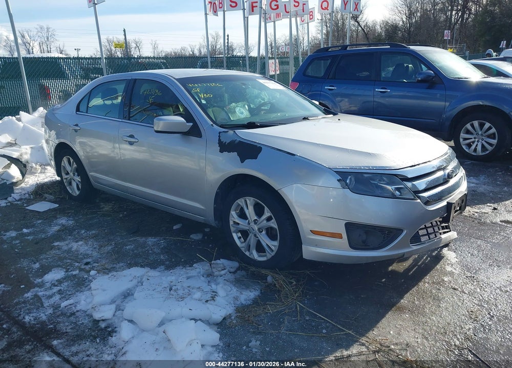 2012 FORD FUSION SE VIN: 3FAHP0HA4CR325658