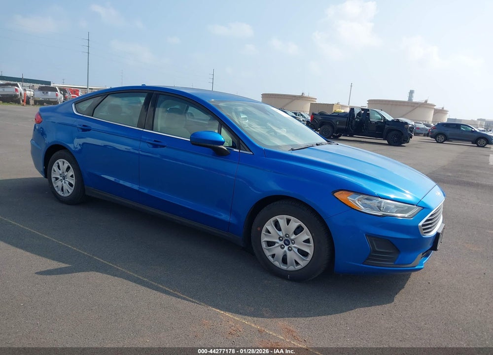 2020 FORD FUSION S VIN: 3FA6P0G75LR120735