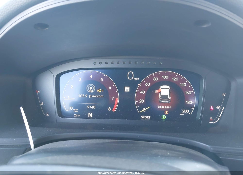 2024 HONDA CIVIC TYPE R VIN: JHMFL5G40RX003006