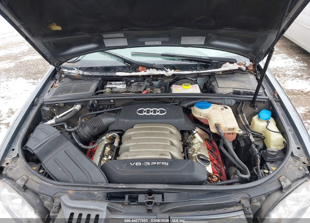 2007 AUDI A4 3.2 VIN: WAUDH78E87A217963