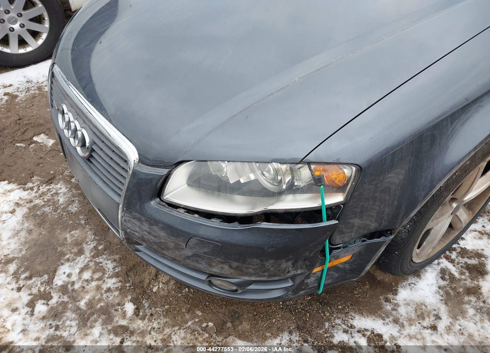 2007 AUDI A4 3.2 VIN: WAUDH78E87A217963
