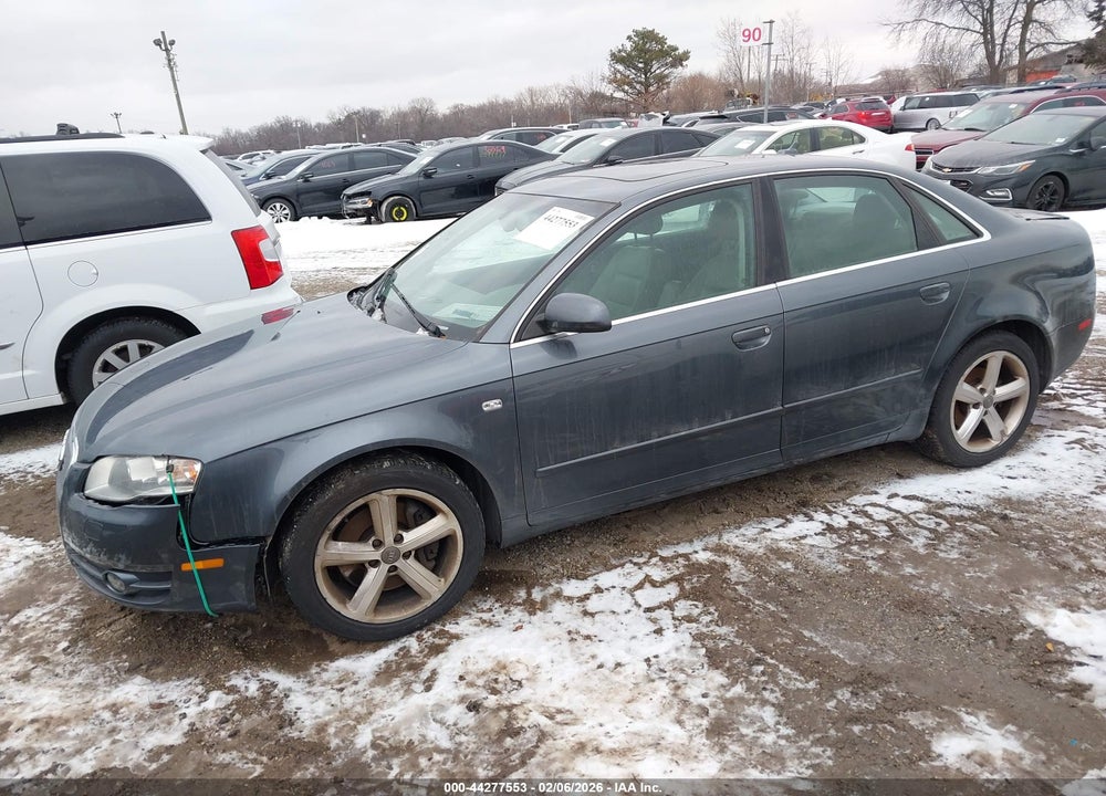 2007 AUDI A4 3.2 VIN: WAUDH78E87A217963