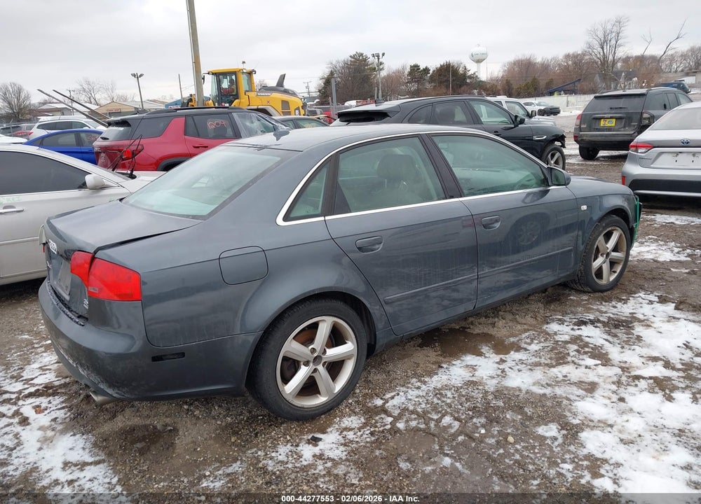 2007 AUDI A4 3.2 VIN: WAUDH78E87A217963