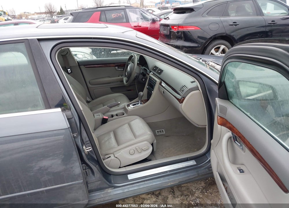 2007 AUDI A4 3.2 VIN: WAUDH78E87A217963