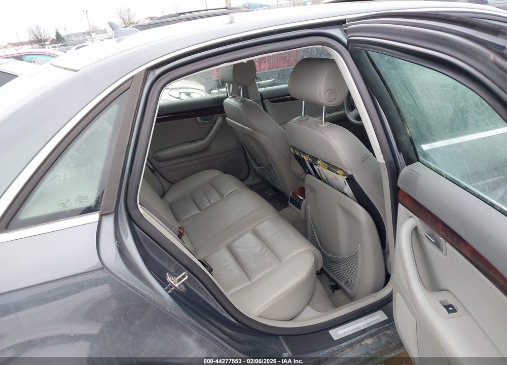 2007 AUDI A4 3.2 VIN: WAUDH78E87A217963