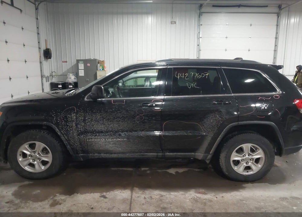 2016 JEEP GRAND CHEROKEE LAREDO VIN: 1C4RJFAG8GC332215