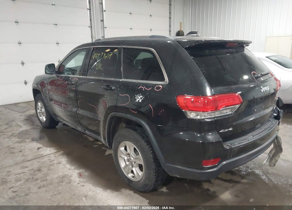 2016 JEEP GRAND CHEROKEE LAREDO VIN: 1C4RJFAG8GC332215