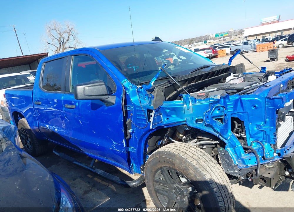 2025 CHEVROLET SILVERADO 1500 2WD  SHORT BED CUSTOM VIN: 1GCPABEK5SZ313805
