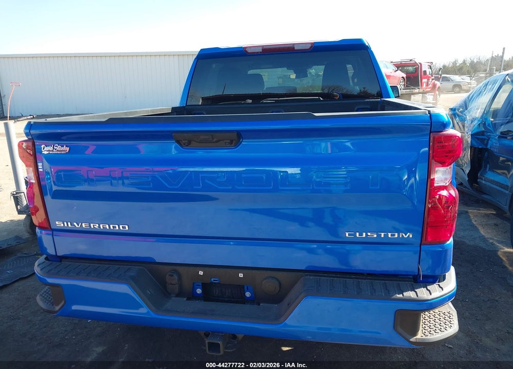 2025 CHEVROLET SILVERADO 1500 2WD  SHORT BED CUSTOM VIN: 1GCPABEK5SZ313805