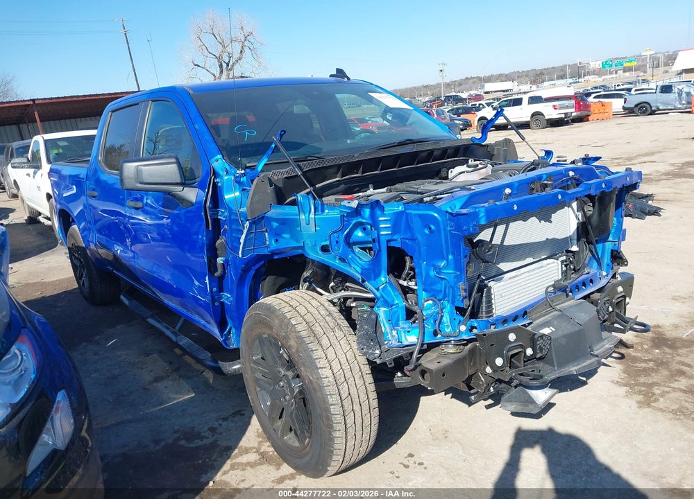 2025 CHEVROLET SILVERADO 1500 2WD  SHORT BED CUSTOM VIN: 1GCPABEK5SZ313805