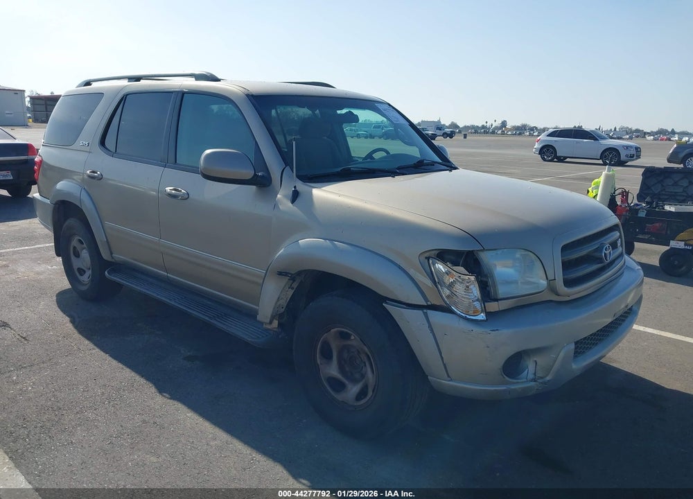 2002 TOYOTA SEQUOIA SR5 V8 VIN: 5TDZT34A72S093313